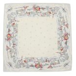 „Havas reggel” karácsonyi gobelin asztalterítő – 96×100 cm (arany lurex)