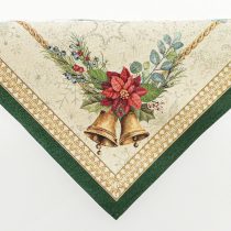   Bells csengős ünnepi asztalterítő (gobelin) – 96×100 cm (arany lurex)