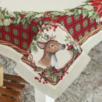   Harmony szarvasos asztalközép terítő, 96 x 100 cm, lurex nélkül
