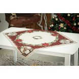 Harmony szarvasos asztalközép terítő, 96 x 100 cm, lurex nélkül