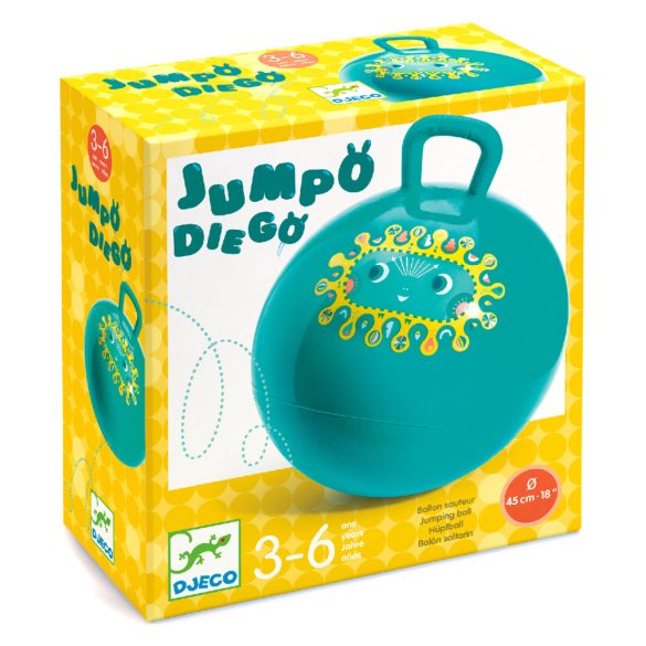 Ugrálólabda, ∅ 45 cm - Jumpo Diego - Jumpo Diego