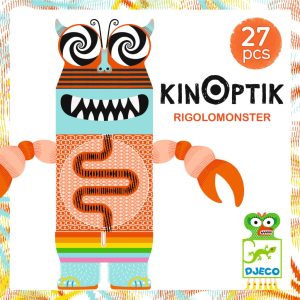 Optikai puzzle - Vicces szörnyek, 27 db-os - Kinoptik RigoloMonster