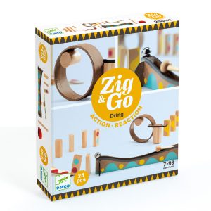 Építőjáték - Sokasodó csengető, 25 db-os - Zig and Go - Dring