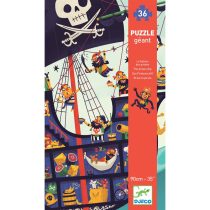 Óriás puzzle - Kalózhajó, 36 db-os - The pirate ship