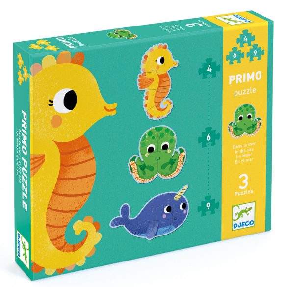 Primo puzzle - A tengerben, 4-6-9 db-os - In the sea