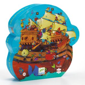 Formadobozos puzzle - Barbarossa hajója, 54 db-os - Barbarossa's Boat