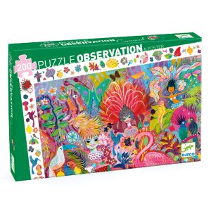 Megfigyeltető puzzle - Riói karnevál, 200 db-os - Rio Carnival