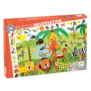 Megfigyeltető puzzle - Dzsungel, 35 db-os - Jungle