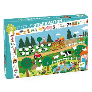 Megfigyeltető puzzle - A farm, 35 db-os - The farm