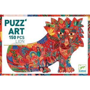 Művészeti puzzle - Oroszlán, 150 db-os - Lion