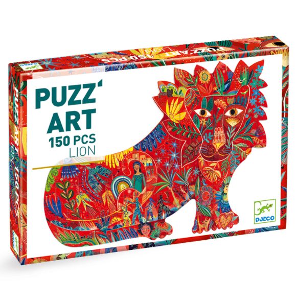 Művészeti puzzle - Oroszlán, 150 db-os - Lion