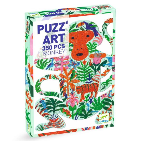 Művészeti puzzle - Majom, 350 db-os - Monkey