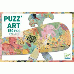 Művészeti puzzle - Bálna, 150 db-os - Whale