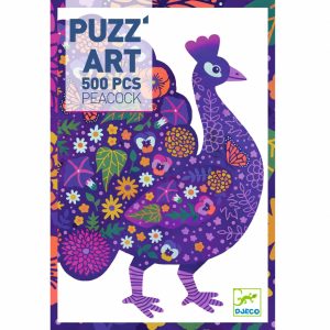 Művész puzzle - Páva, 500 db-os - Peacock