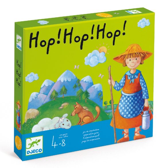 Társasjáték - Juh terelés - Hop ! Hop ! Hop !