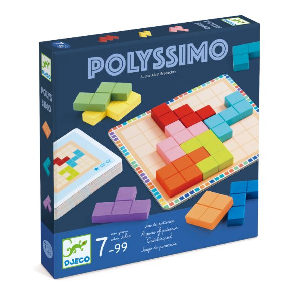 Logikai játék - Tetris négyzetkirakó - Polyssimo