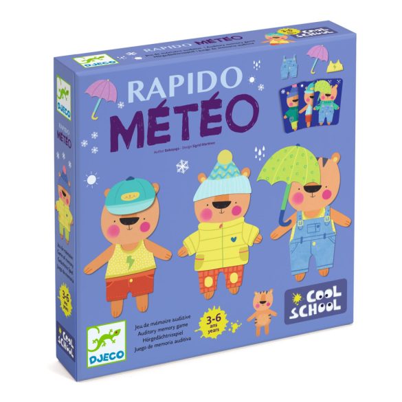 Társasjáték - Öltözz Teó!  - Rapido Meteo