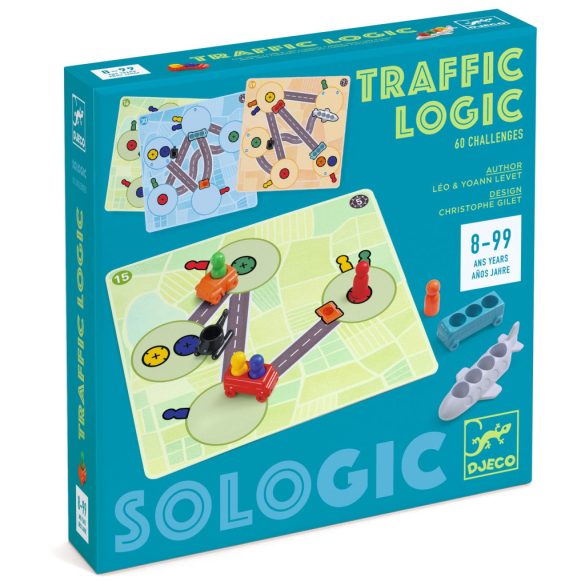 Logikai játék - Közlekedés Logika - Traffic Logic