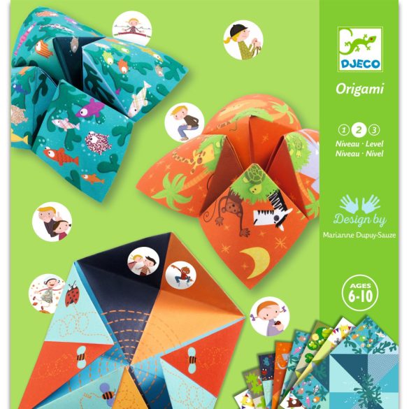 Origami - Sótartó - Origami bird game
