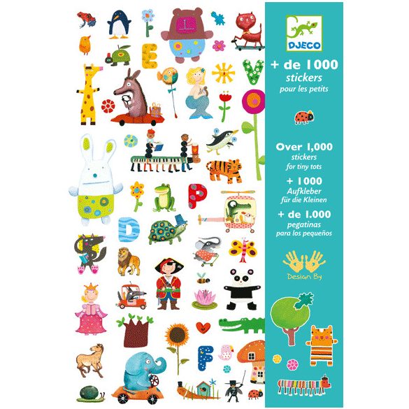 Matricák - 1000 matrica - 1000 stickers for little ones