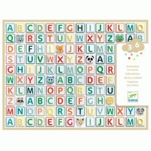 Matricák - Betűk - Alphabet stickers