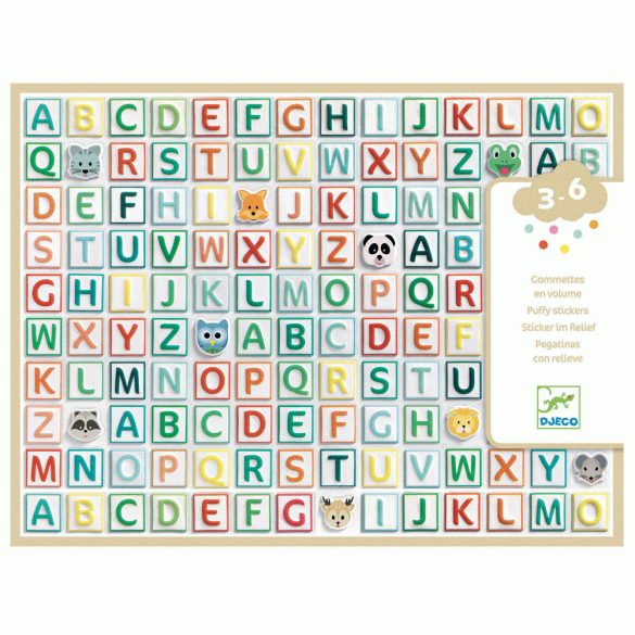 Matricák - Betűk - Alphabet stickers