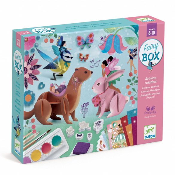 Kreatív műhely - 6 technika 1 dobozban - Tündérdoboz - Fairy Box