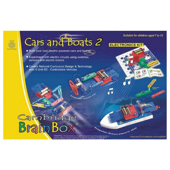 Brainbox Elektronika - Autók és hajók készlet - Cars & Boats 2