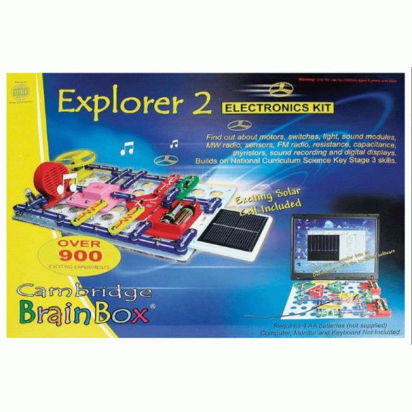 Brainbox Elektronika - Felfedező készlet - Explorer 2