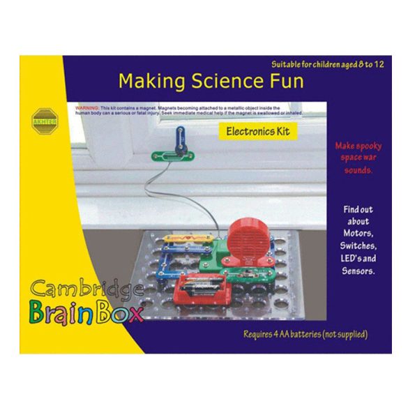 Brainbox Elektronika - Érzékelők és riasztók készlet - Making Science Fun