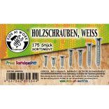 Facsavar készlet, különböző horganyzott facsavarokkal