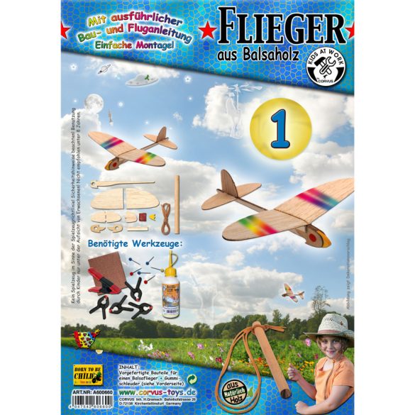 Balsafa repülő készítő készlet 01