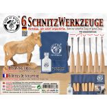 Fafaragó vésőkészlet, 6 részes, új