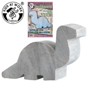 Kőszobrászat - Szappankő brachiosaurus készítés