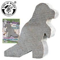 Kőszobrászat - Szappankő t-rex készítés