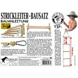 Kötéllétra készítő készlet 5 rúddal