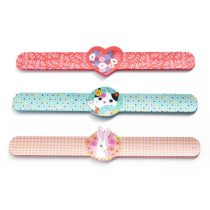   Rácsapós karkötő - Szív, Macsek, Nyúl - Slap bracelets heart,rabbit,cat