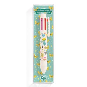 Hatszínű golyóstoll - Elodie rainbow pen 6 colors