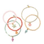 Ékszerkészítő készlet - Páros tengeri csillagok - Sea Multi-wrap