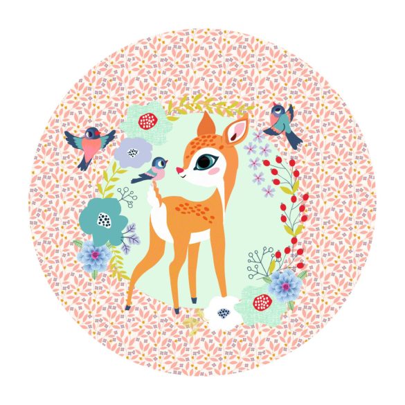 Zenélő ékszerdoboz - Szende őz - Wood fawn