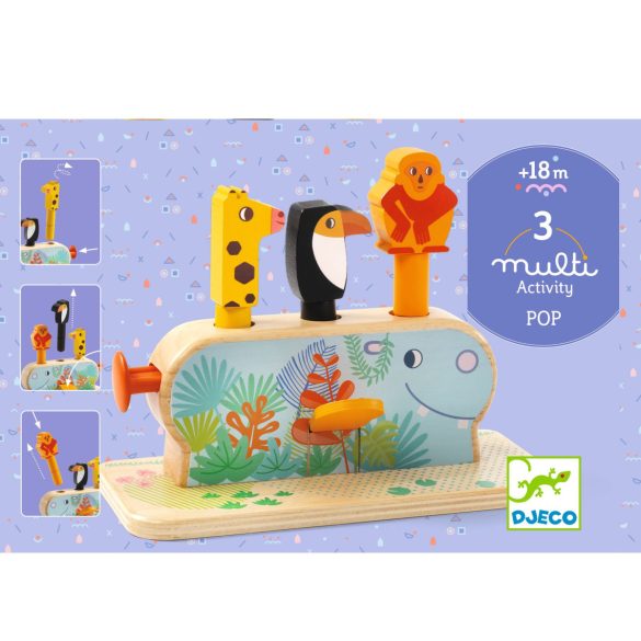 Felfedező játék - Ugráltatós - Multi Pop