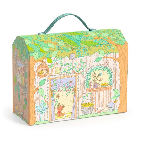 TINYLY álomvilág babaház - Szilvia és Rókica háza - Sylvia and Fox’s house in the woods