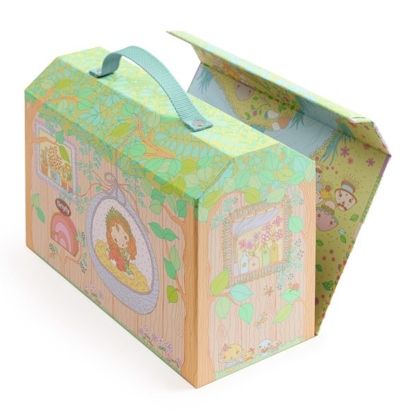 TINYLY álomvilág babaház - Szilvia és Rókica háza - Sylvia and Fox’s house in the woods