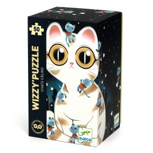 Varázs puzzle - Macskusz, 50 db-os - Cuddly cats