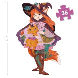 Óriás puzzle - Lili a kis boszorka, 36 db-os - Lily the witch