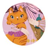 Óriás puzzle - Lili a kis boszorka, 36 db-os - Lily the witch