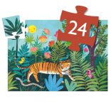 Formadobozos puzzle - A tigris sétája - The tiger's walk