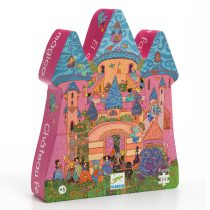   Formadobozos puzzle - Tündérek kastélya, 54 db-os - The fairy castle