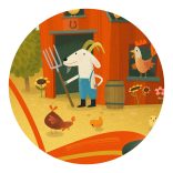 Formadobozos puzzle - Traktor, 16 db-os - The tractor