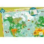 Megfigyeltető puzzle - Lenyűgöző világ, 200 db-os - A round the world + booklet
